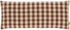 Ferm Living Burgundy Bothy Check Cushion In Cinnamon/grey Green