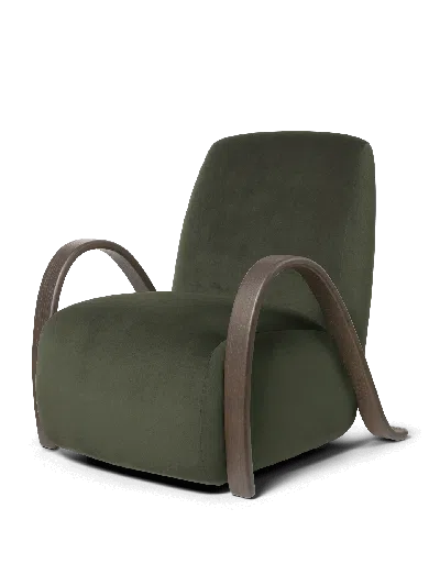 Ferm Living Buur Lounge Chair In Green