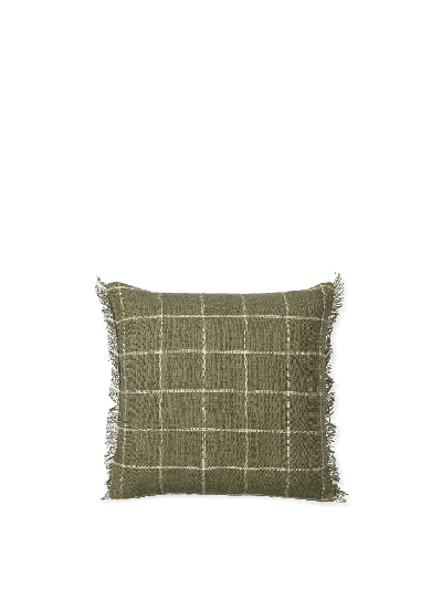 Ferm Living Calm Cushion Cover In Green