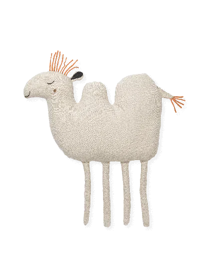Ferm Living Camel Cushion In White