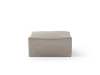 Ferm Living Catena Pouf Square S500 Cotton Linen