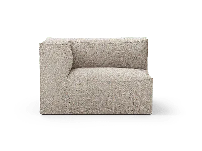 Ferm Living Catena Sofa Armrest Left L400 Confetti Bouclé In Neutral