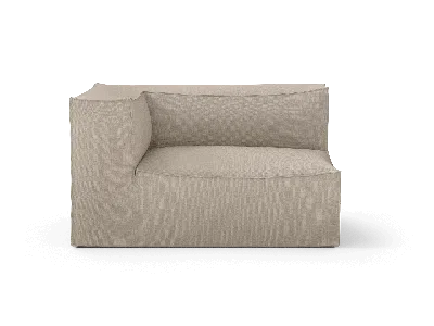 Ferm Living Catena Sofa Armrest Left L400 Hot M. In Brown