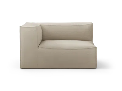 Ferm Living Catena Sofa Armrest Left L400 Rich Linen In Neutral