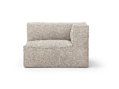 Ferm Living Catena Sofa Armrest Right L401 Confetti Bouclé In Gray