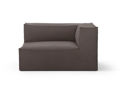 Ferm Living Catena Sofa Armrest Right L401 Hot M. In Brown