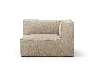Shop Ferm Living Catena Sofa Armrest Right S401 Rich Linen