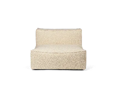 Ferm Living Catena Sofa Center L100 Nordic Bouclé In Neutral