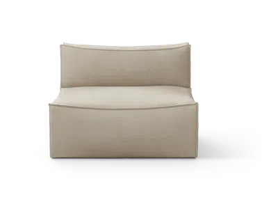 Ferm Living Catena Sofa Center L100 Rich Linen In Neutral