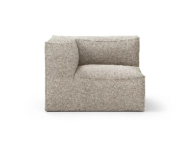 Ferm Living Catena Sofa Connect Corner L200 Confetti Bouclé In Gray