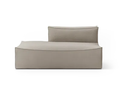 Ferm Living Catena Sofa Open End Left L300 Cotton Linen In Gray