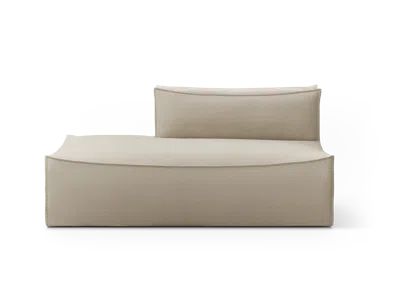 Ferm Living Catena Sofa Open End Left L300 Rich Linen In Neutral