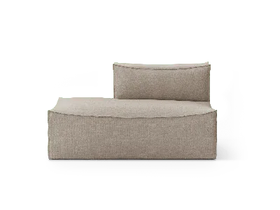 Ferm Living Catena Sofa Open End Left S300 Cotton Linen In Gray