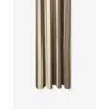 Ferm Living Carob Brown Parchment Chambray Cotton Shower Curtain