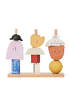 Ferm Living Character Stacking Blocks