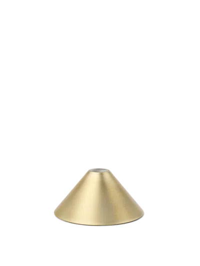 Ferm Living Cone Shade In Gold