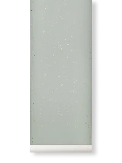 Ferm Living Confetti Wallpaper In Gray