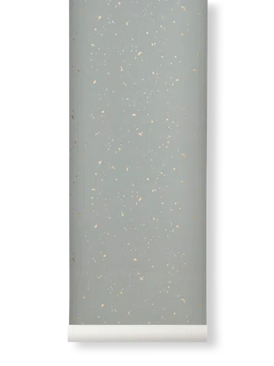 Ferm Living Confetti Wallpaper In Gray