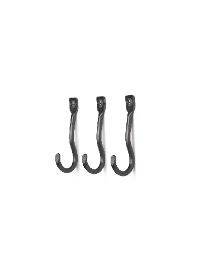 Ferm Living Curvature Hooks In Black