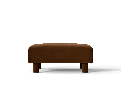 Ferm Living Dase Ottoman Rich Velvet In Brown