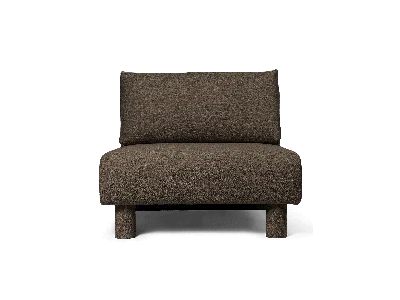 Ferm Living Dase Sofa Center Soft Bouclé In Brown