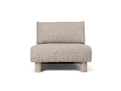 Ferm Living Dase Sofa Center Soft Bouclé In White
