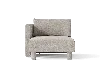 Ferm Living Dase Sofa Chaise Longue Left Cotton Linen