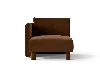 Ferm Living Dase Sofa Chaise Longue Left Rich Velvet
