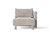 Ferm Living Dase Sofa Chaise Longue Right Cotton Linen