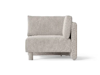Ferm Living Dase Sofa Corner Cotton Linen In Gray