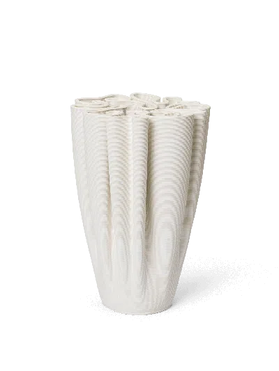 Ferm Living Dedali Vase In 白色