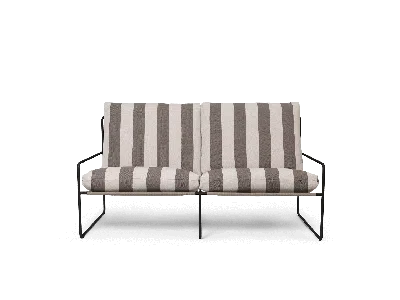 Ferm Living Desert 2-seater In Grey