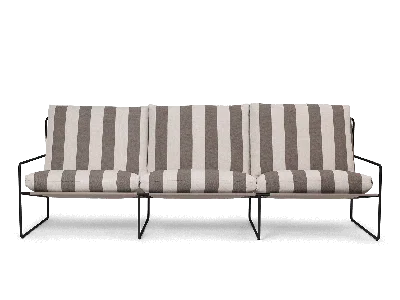 Ferm Living Desert 3-seater In Gray