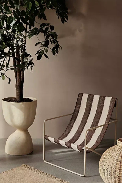 Ferm Living Desert Lounge Chair In Brown