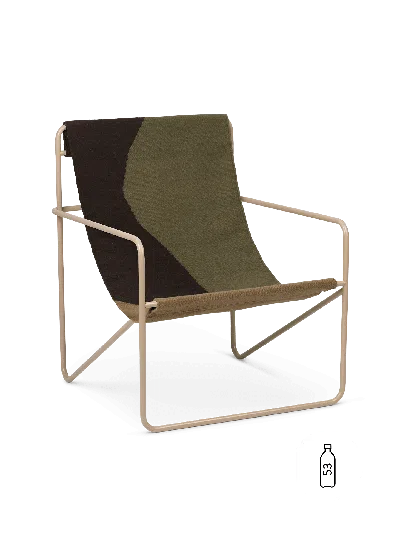 Ferm Living Desert Lounge Chair In Green