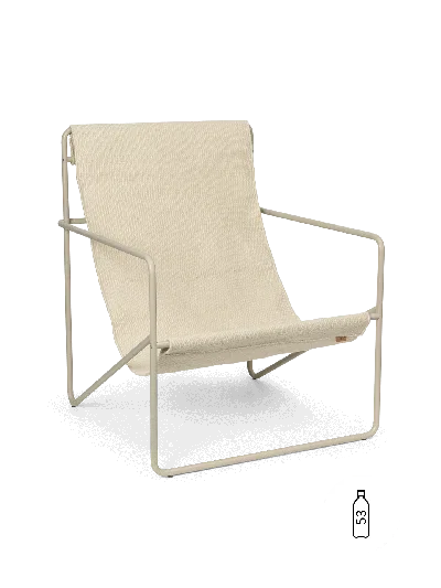 Ferm Living Desert Lounge Chair In Brown