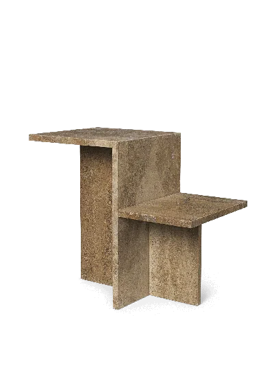Ferm Living Distinct Side Table In Brown