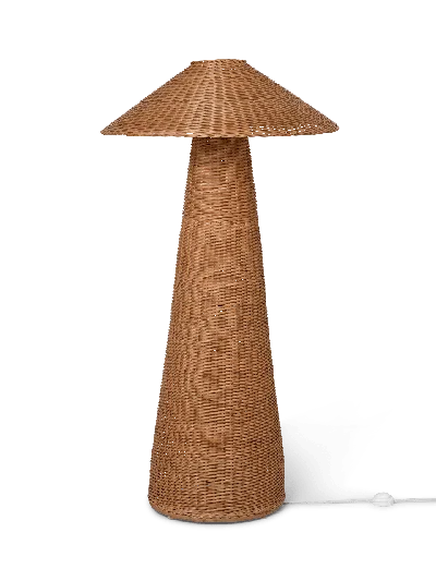 Ferm Living Dou Floor Lamp In Brown