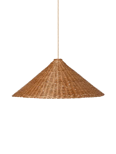 Ferm Living Dou Lampshade In Brown