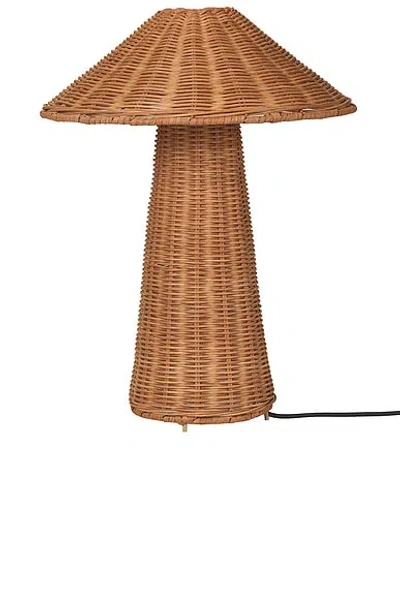 Ferm Living Dou Table Lamp In Brown