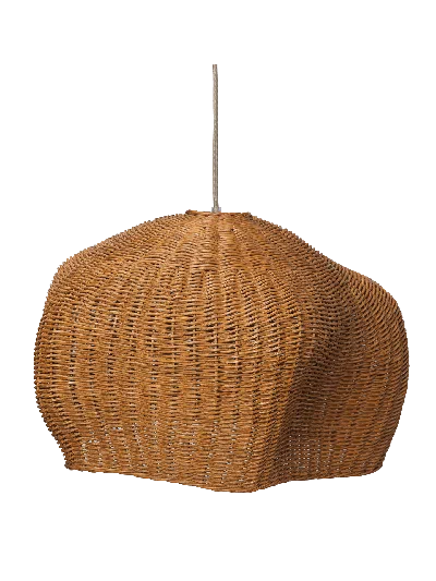 Ferm Living Drape Lampshade In Brown