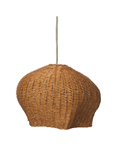 Ferm Living Drape Lampshade In Brown
