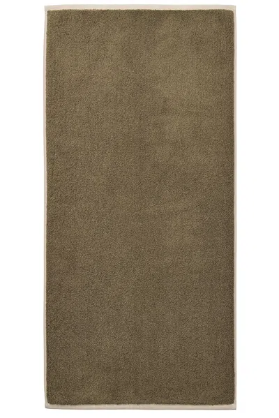 Ferm Living Ekko Bath Towel In Black