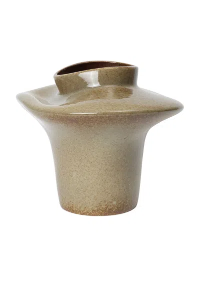 Ferm Living Evio Vase In Green