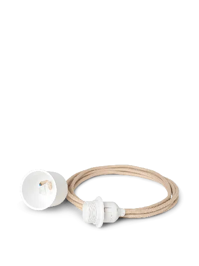 Ferm Living Fabric Cord Set 4m In White