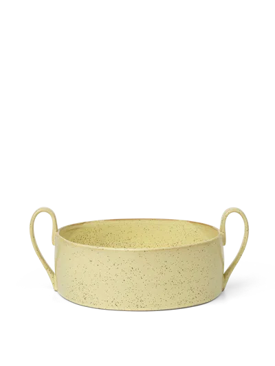 Ferm Living Flow Centrepiece In Yellow