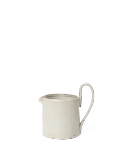 Ferm Living Flow Milk Jar In Neutral