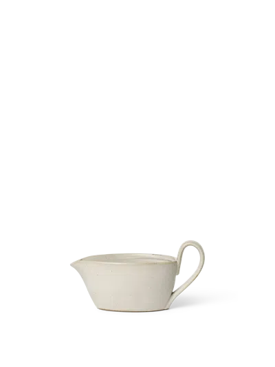 Ferm Living Flow Sauce Boat In White