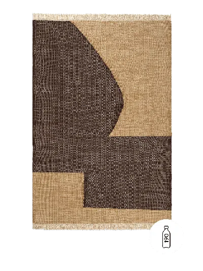 Ferm Living Forene Rug In Brown