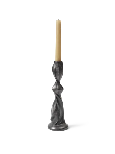 Ferm Living Gale Candle Holder In Black